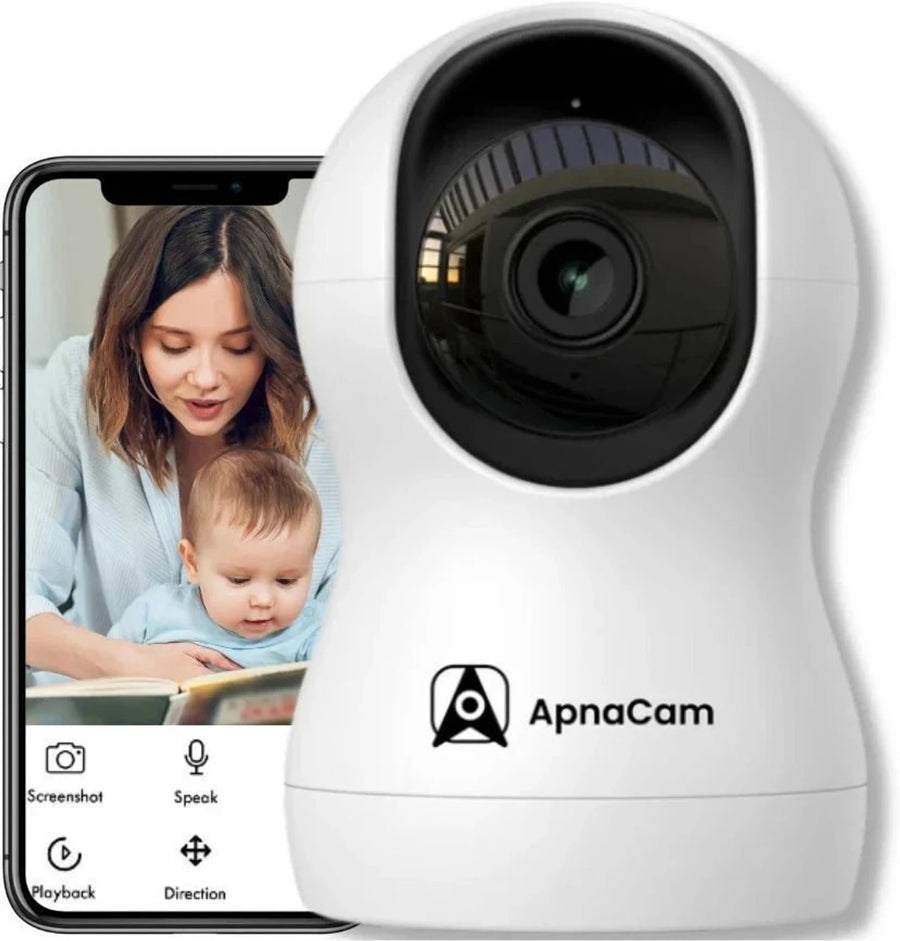 ApnaCam 4MP 2K QHD WiFi Indoor PT Camera | 360° AI Smart CCTV