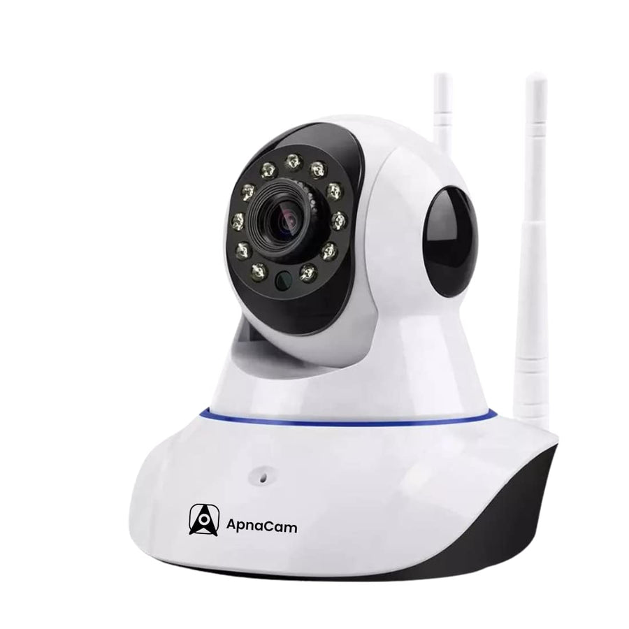 ApnaCam 2K WiFi CCTV Camera for Home — 360° PTZ Indoor Security Camera, Motion Tracking, 2-Way Audio, Night Vision, Dual Antenna (Baby & Pet Monitor)