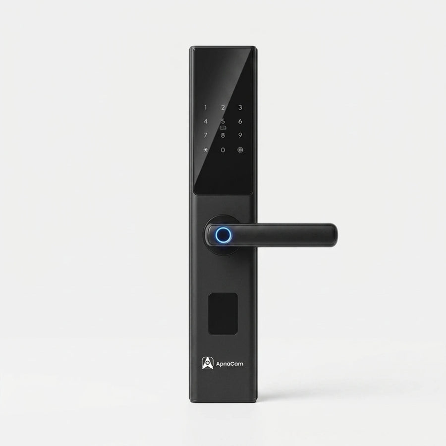 ApnaCam SmartHome Series 1 Pro Slim WiFi Smart Lock | 6-Way Unlock | App + OTP