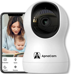 ApnaCam 4MP 2K QHD WiFi Indoor PT Camera | 360° AI Smart CCTV