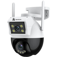 ApnaCam Dual-Lens 2K 4G PTZ Outdoor CCTV | AI Auto-Tracking | Full-Color Night Vision | No WiFi Needed | IP66 | V380 Pro