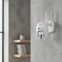 ApnaCam WiFi Outdoor CCTV Camera — 5MP, 360° PTZ, Color Night Vision, 2-Way Audio, Waterproof (Home, Shop, Farm Security)
