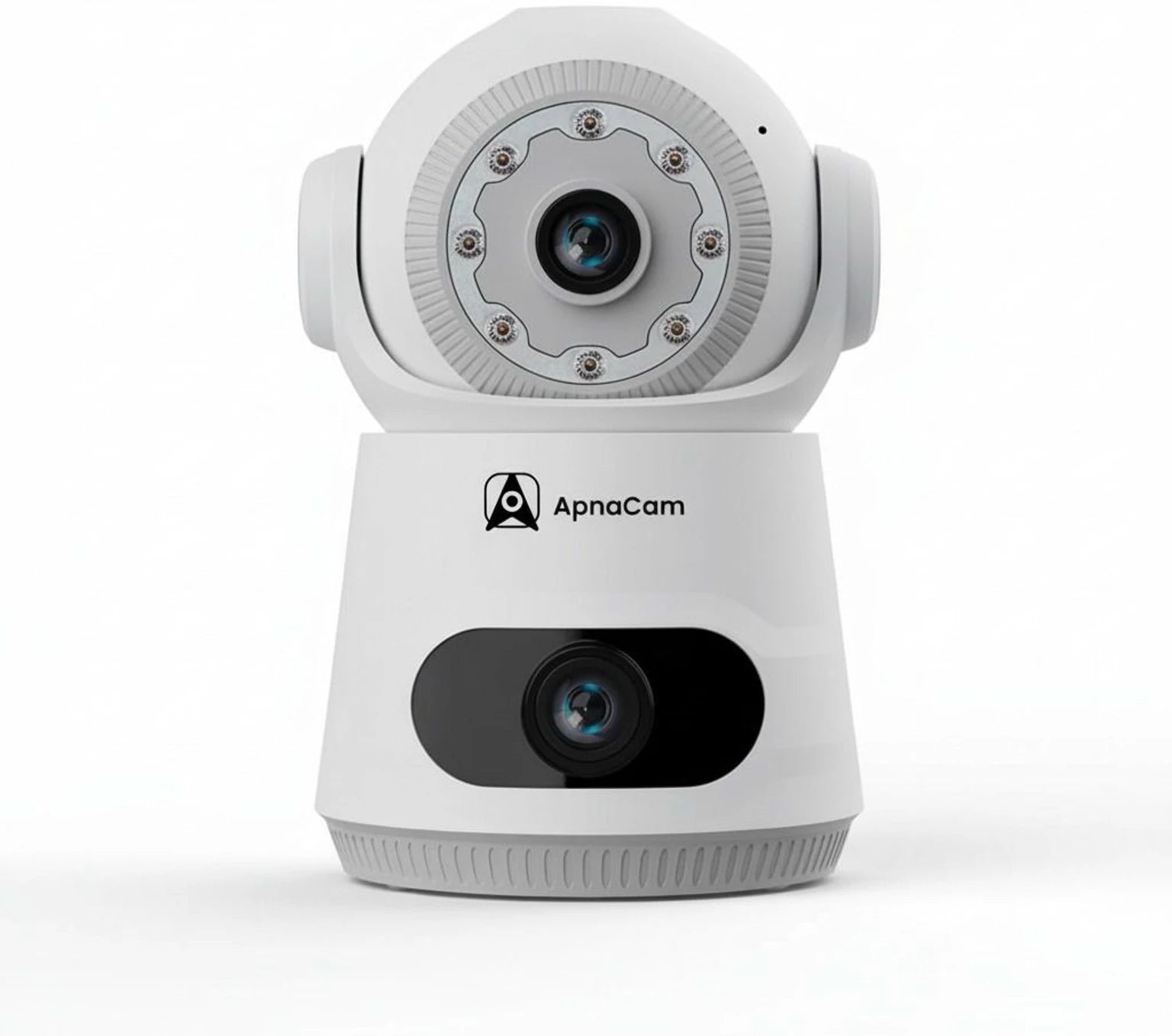 ApnaCam 4MP×2 Dual-Lens 4G PTZ Outdoor CCTV | Floodlight, No WiFi, IP66