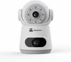 ApnaCam 4MP×2 Dual-Lens 4G PTZ Outdoor CCTV | Floodlight, No WiFi, IP66