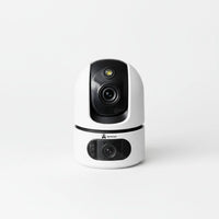 ApnaCam Dual-Lens FHD WiFi PTZ Indoor CCTV | AI Detection | Night Vision | Two-Way Audio | Home & Office | V380 Pro