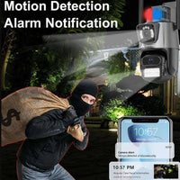 ApnaCam 5MP FHD Black Guard X2 Outdoor WiFi PTZ CCTV | Night Vision | Smart Alerts Security Camera (128 GB, 2 Channel)