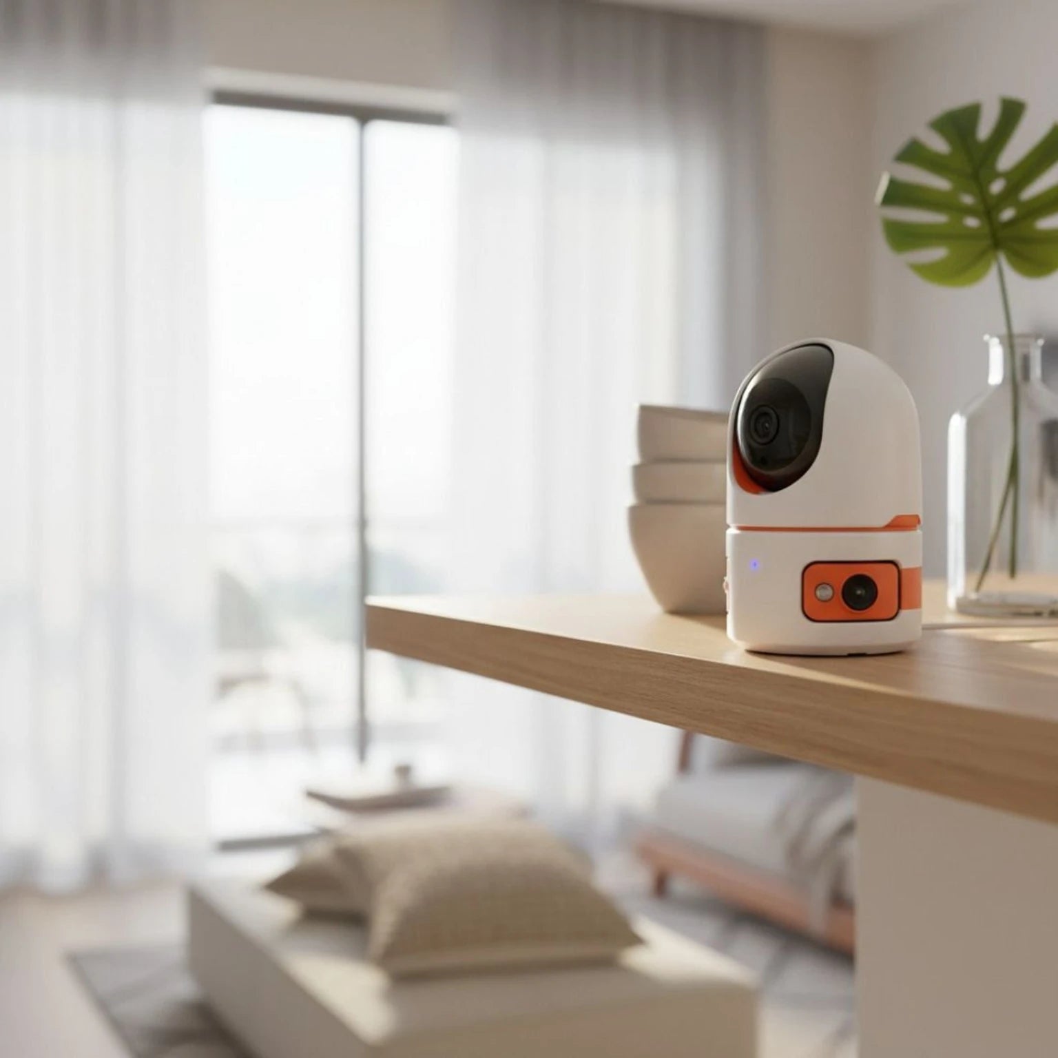 ApnaCam Robo Cam 6MP Tri Lens/Screen HD 1080p AI Human Detect.WiFi, Bullet + PTZ Security Camera (SD Card Support Upto 128 GB, 4 Channel)