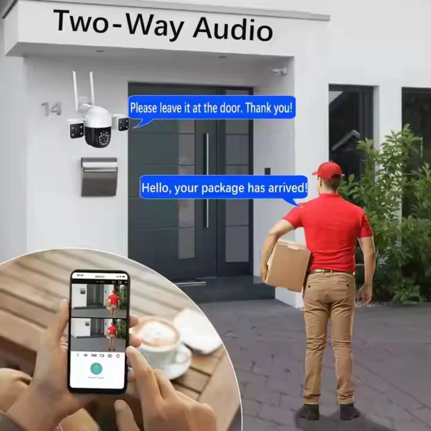 ApnaCam Triple Lens 4G SIM PTZ Camera — 8MP+8MP+8MP, 360° View, AI Human Tracking, Outdoor CCTV