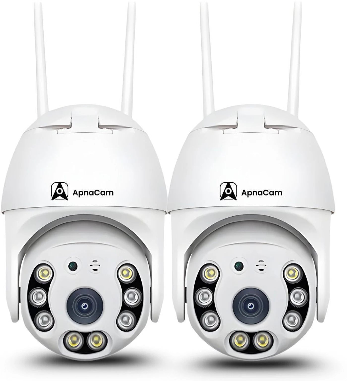 ApnaCam WiFi Outdoor CCTV Camera — 5MP, 360° PTZ, Color Night Vision, 2-Way Audio, Waterproof (Home, Shop, Farm Security)