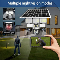 ApnaCam 4G Solar PTZ Camera — 4K Wireless Outdoor CCTV, No WiFi Needed, SIM-Based with Night Vision (Solar Powered)