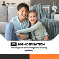 ApnaCam Mini PTZ WiFi Camera – 1080p HD, Night Vision, 2-Way Audio, Motion Alerts | Indoor IP Security Camera for Home, Baby & Office - ApnaCam