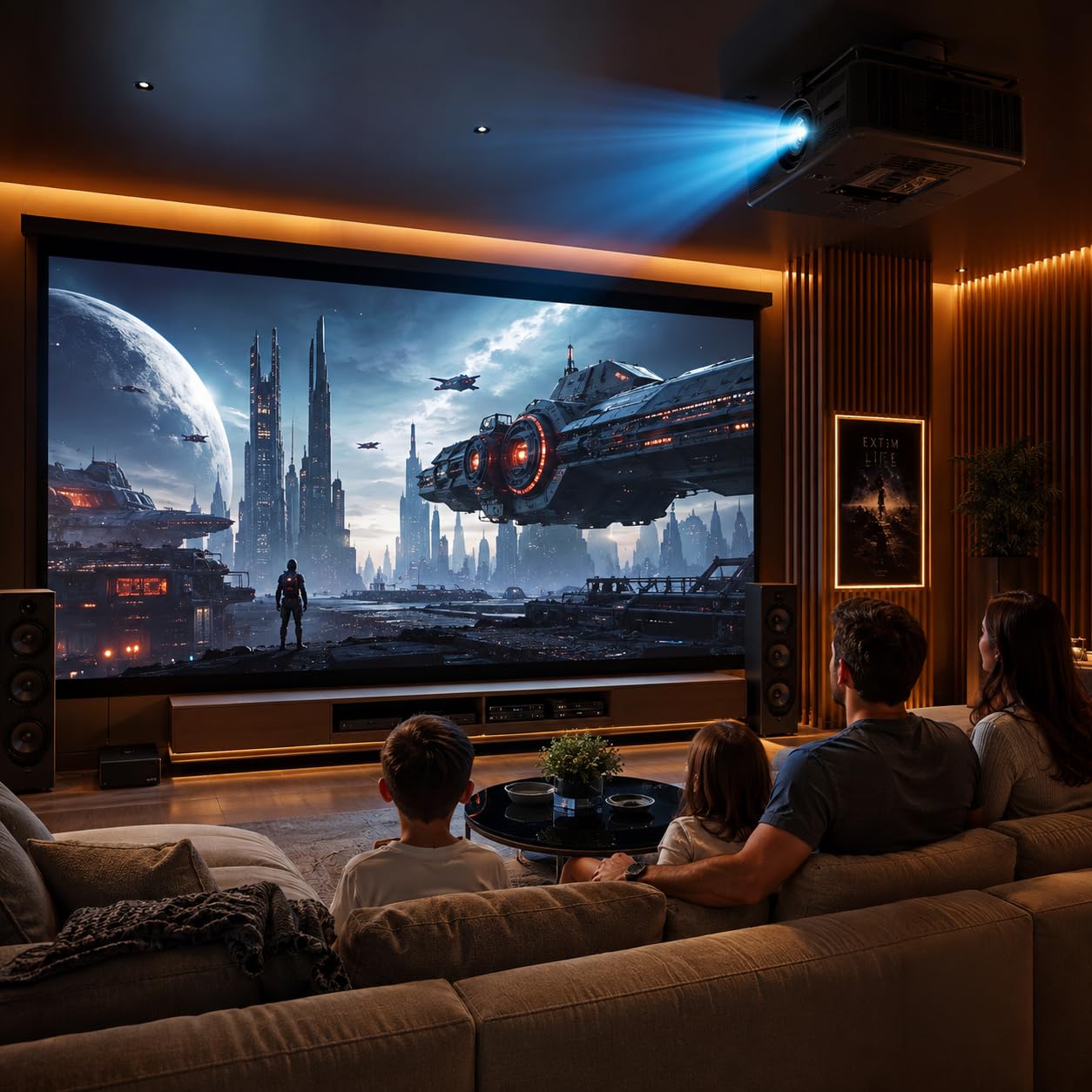 ApnaCam X-Nano Android Projector | WiFi 6 | 160 ANSI Lm