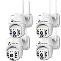 ApnaCam WiFi Outdoor CCTV Camera — 5MP, 360° PTZ, Color Night Vision, 2-Way Audio, Waterproof (Home, Shop, Farm Security)