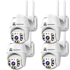ApnaCam WiFi Outdoor CCTV Camera — 5MP, 360° PTZ, Color Night Vision, 2-Way Audio, Waterproof (Home, Shop, Farm Security)