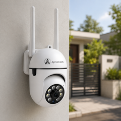 ApnaCam Mini PTZ WiFi Camera – 1080p HD, Night Vision, 2-Way Audio, Motion Alerts | Indoor IP Security Camera for Home, Baby & Office