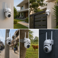 ApnaCam Mini PTZ WiFi Camera – 1080p HD, Night Vision, 2-Way Audio, Motion Alerts | Indoor IP Security Camera for Home, Baby & Office