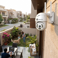 ApnaCam WiFi Outdoor CCTV Camera — 5MP, 360° PTZ, Color Night Vision, 2-Way Audio, Waterproof (Home, Shop, Farm Security)