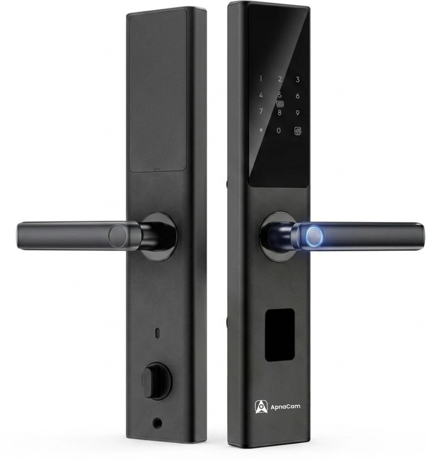 ApnaCam SmartHome Series 1 Pro Slim WiFi Smart Lock | 6-Way Unlock | App + OTP