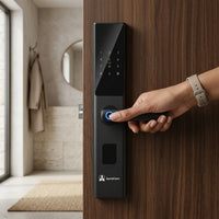 ApnaCam SmartHome Series 1 Pro Slim WiFi Smart Lock | 6-Way Unlock | App + OTP