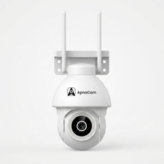 ApnaCam 5MP QHD+ Outdoor WiFi PTZ CCTV | 360° Color Night Vision IP66