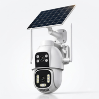ApnaCam 8+8MP Solar Dual Lens 4G CCTV Camera | 360° PTZ Outdoor Security Camera with Solar Panel, AI Human Detection, Color Night Vision, Two-Way Audio