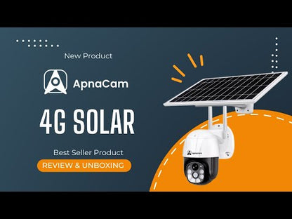 APNACAM 5MP 4G SMART All-WEATER PTZ SOLAR CAMERA